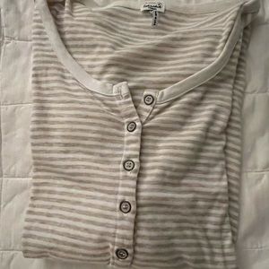 Splendid Henley Women’s Striped Top